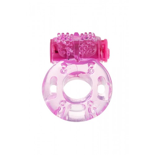 Розовое эрекционное кольцо Erotist