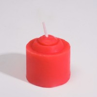 Красная свеча для БДСМ «Роза» из низкотемпературного воска