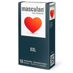 Презервативы увеличенного размера Masculan XXL - 10 шт.
