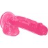 Розовый реалистичный фаллоимитатор Mr. Bold L - 18,5 см.