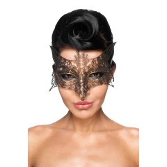 Золотистая карнавальная маска  Шератан 